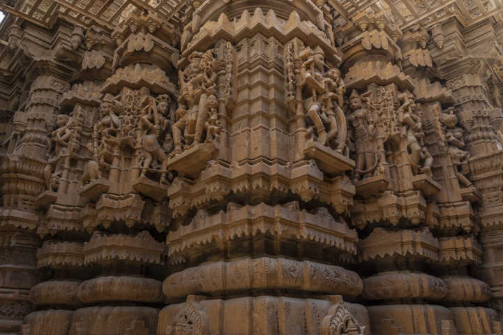 18 - India - Jaisalmer - fuerte de Jaisalmer - templo jainista de Chandraprabhu